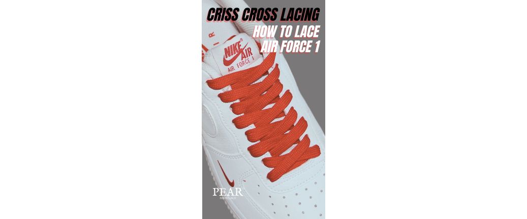 Criss Cross Lacing Methord