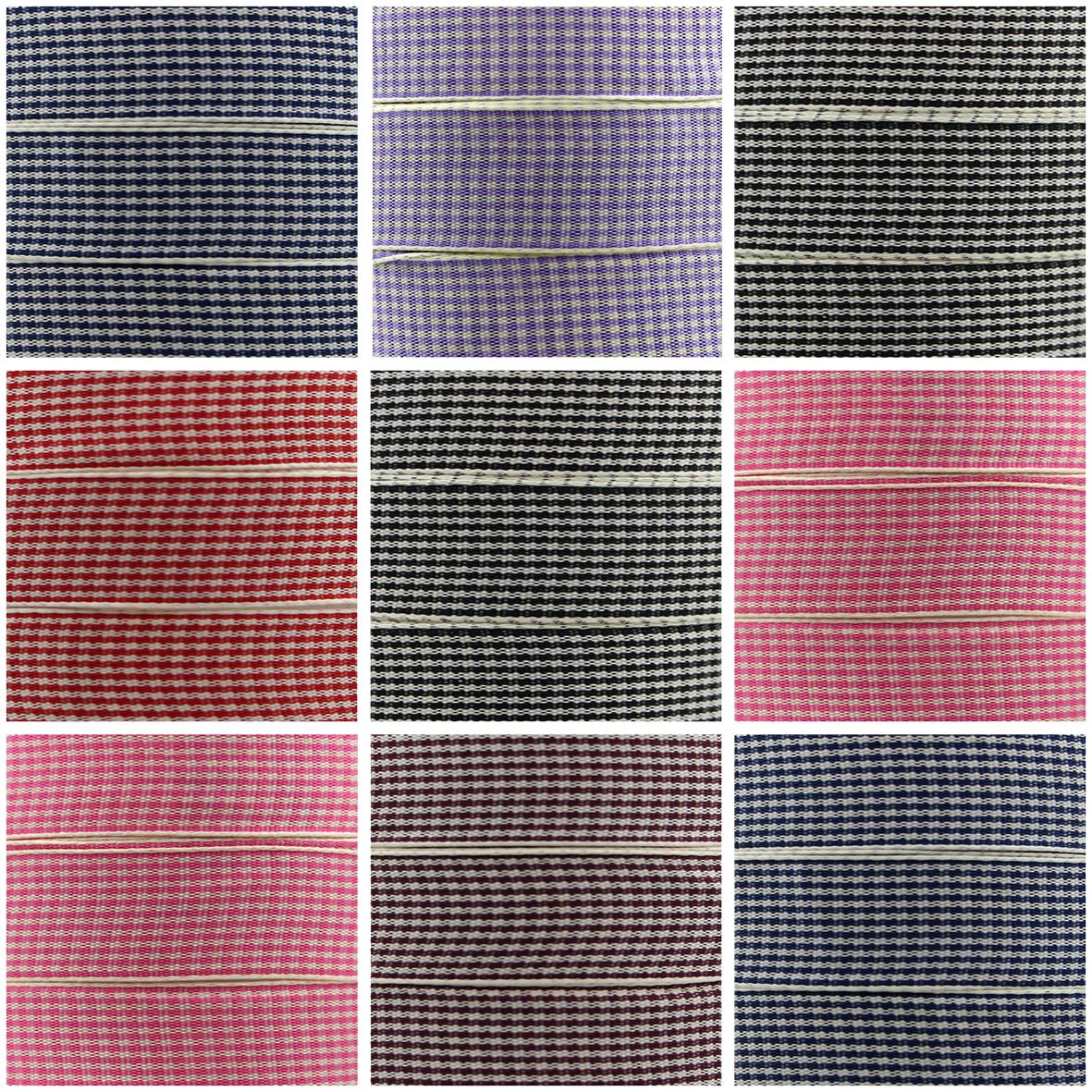Plaid Shoelaces - 25mm - Small Checkered