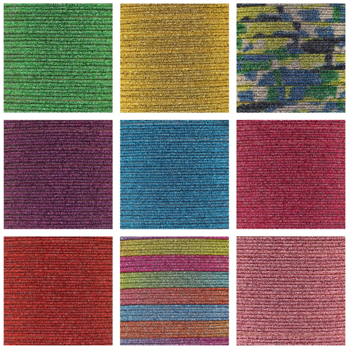 Anchor Lock Glitter No Tie Shoelaces - 5mm