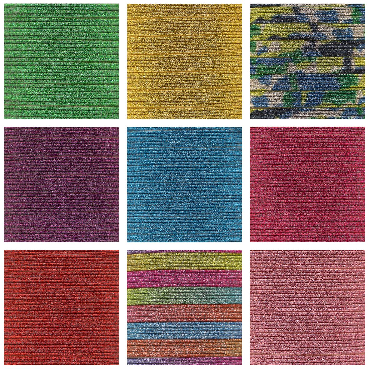 Glitter Elastic Shoelaces - 5mm