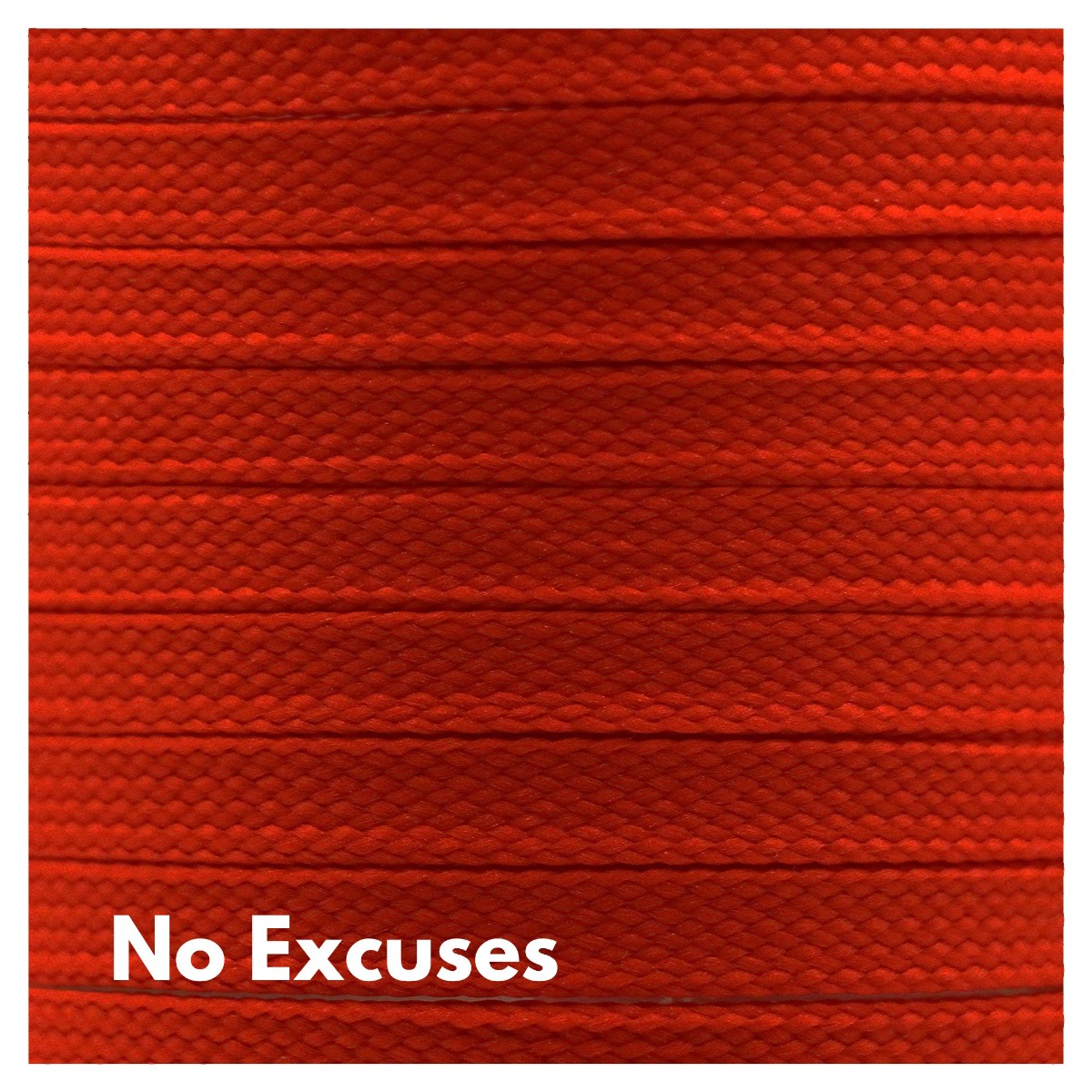 No Excuses Shoelaces