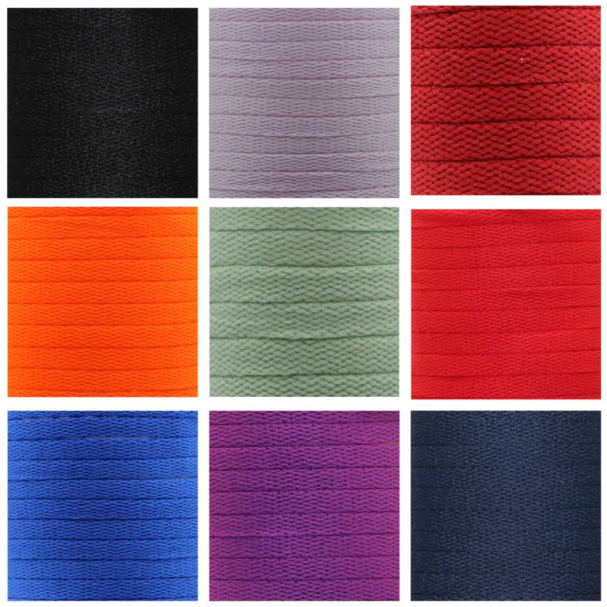 Adidas Replacement Shoelaces - Flat 8mm