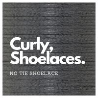 Curly No Tie Shoelaces Curly No Tie Shoelaces