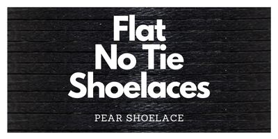 Flat No Tie Shoelaces Flat No Tie Shoelaces
